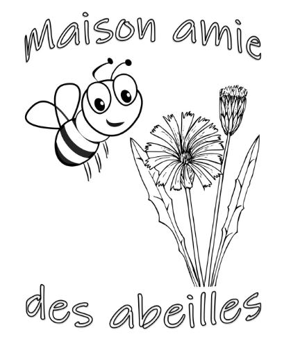 Maison amie des abeilles