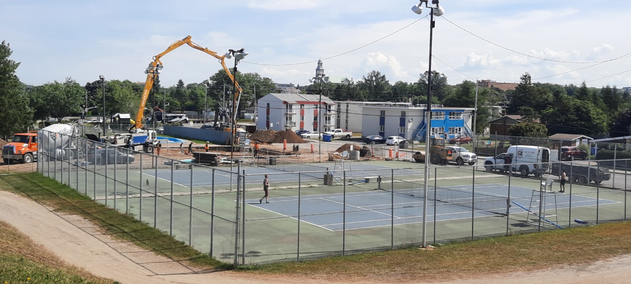 Parc Richelieu travaux